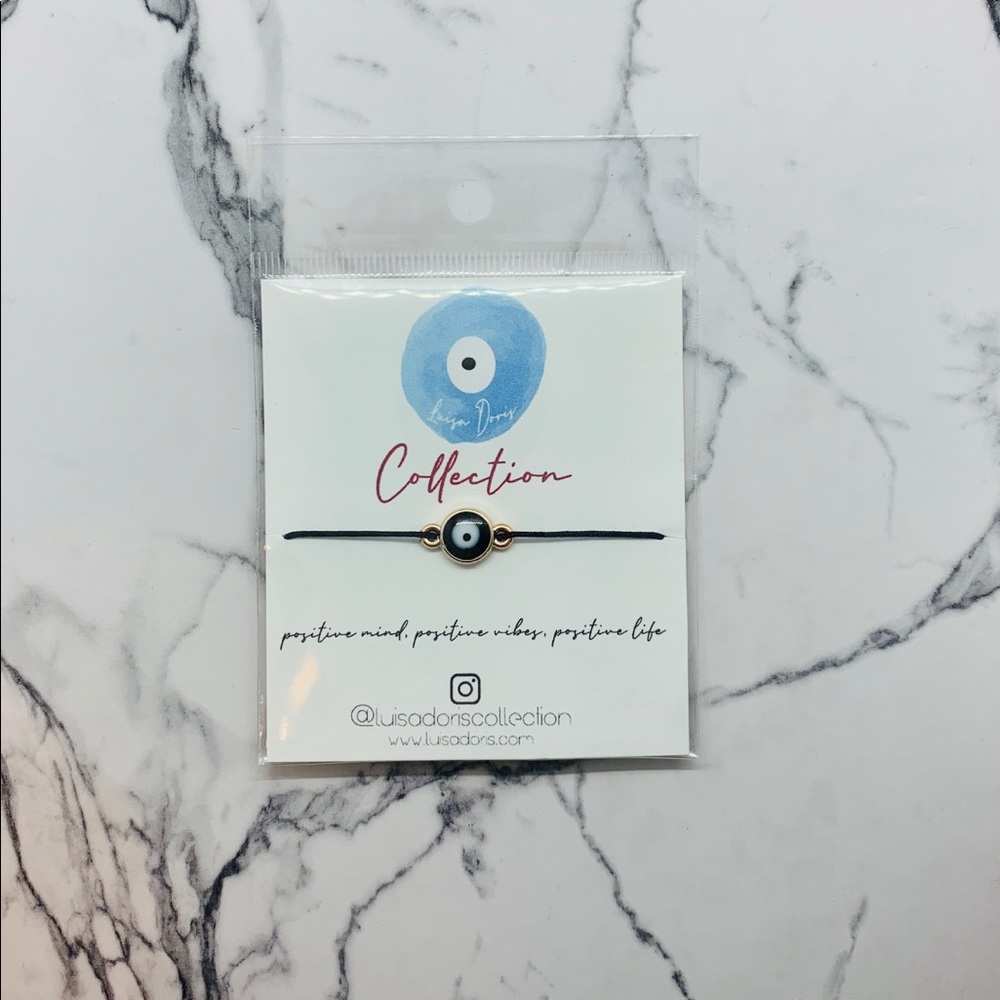 POWER EVIL EYE NYLON BRACELETS